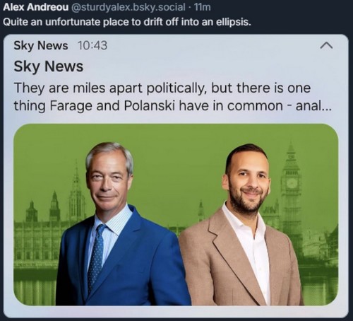 Farage and the unfortunate ellipsis