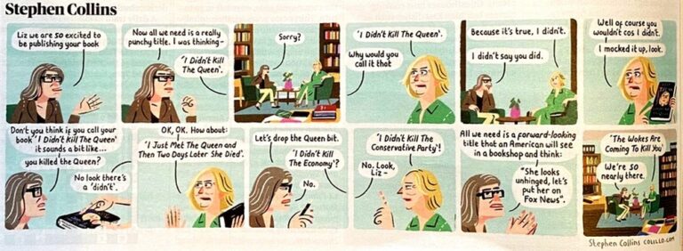 Liz Truss didn't kill the queen - Stephen Collins