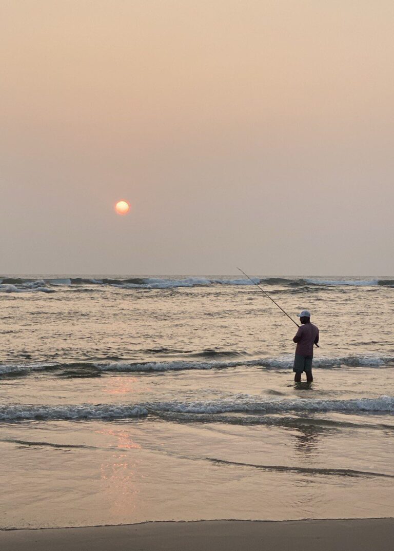 Beach fishing, Sri Lanka