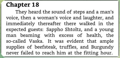 beefsteak, truffles and Burgundy