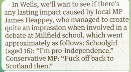 Fuck off to Scotland