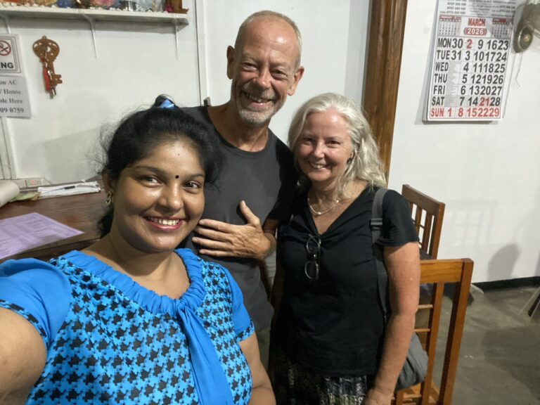 Our lovely host, Nilaveli, Sri Lanka