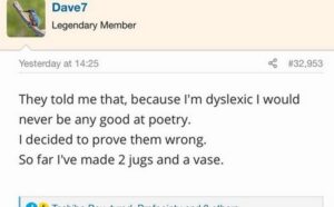 Dyslexic potter joke